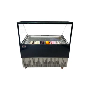 Exhibidora de helados para 12 sabores frost