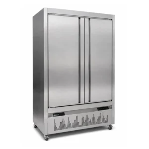 Nevera vertical dos cuerpos sellada