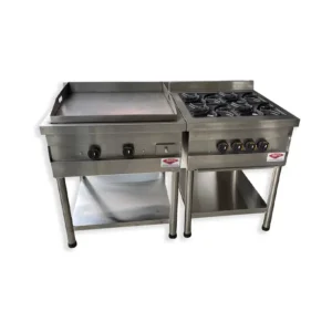 estufa + plancha industrial
