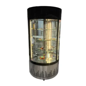 vitrina giratoria refrigerada moscu