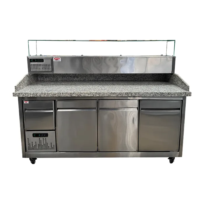 Mesa de trabajo para pizzería