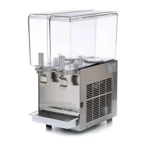 dispensador de bebidas frías de 20 litros dos tanques