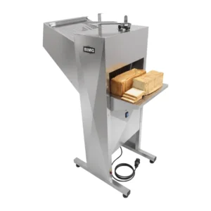 Tajadora de Pan Industrial Metvisa 29 Cuchillas con Base
