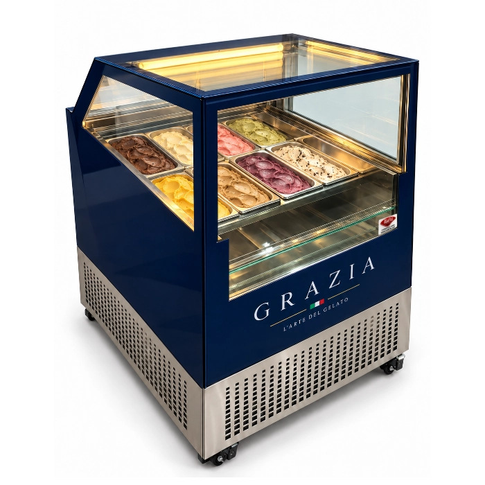 exhibidores de helado - exhibidor de gelato no frost